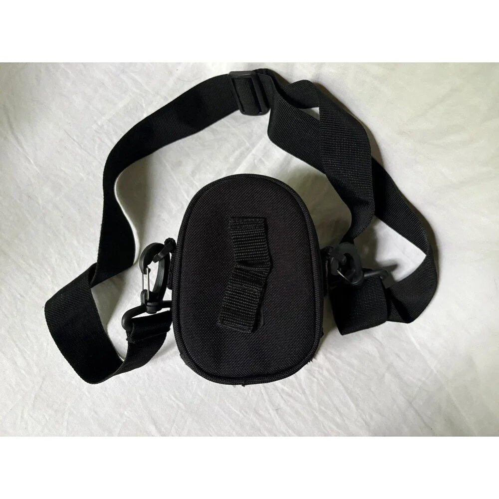 Samsonite Small Camera Bag Black 2 Pockets Case Belt Loop and Shoulder Strap